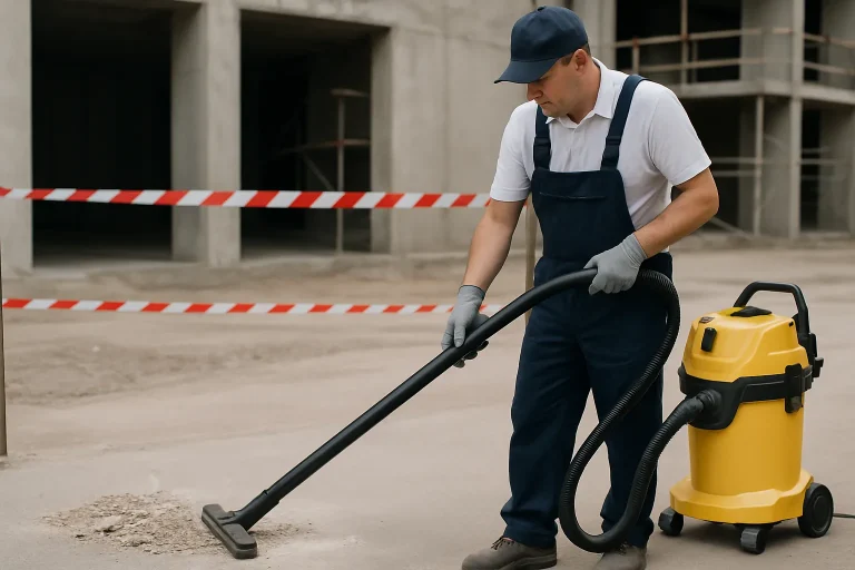 Quand un chantier mal protégé conduit à un nettoyage par urgence
