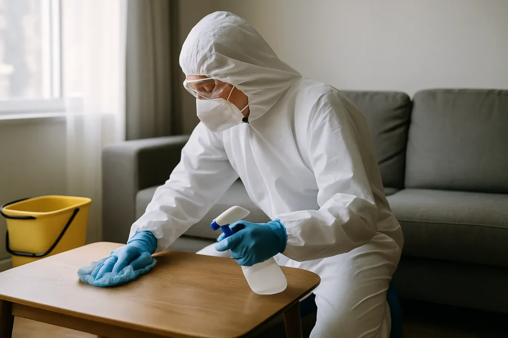 Urgences psychologiques en nettoyage après décès : rôle des assurances santé